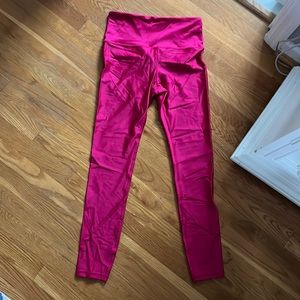 Athleta Elation Shine Cyclamen Pink Size Medium